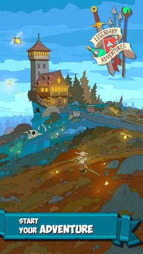 ภาพหน้าจอของ Legendary Adventure
