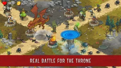 Ảnh chụp màn hình của Throne: Tower Defense