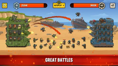 ภาพหน้าจอของ Modern War Defense
