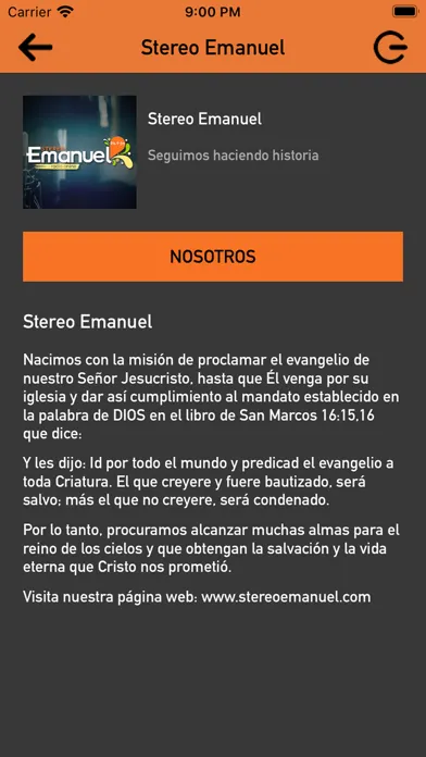 Stereo Emanuel 94.9 FM Screenshots