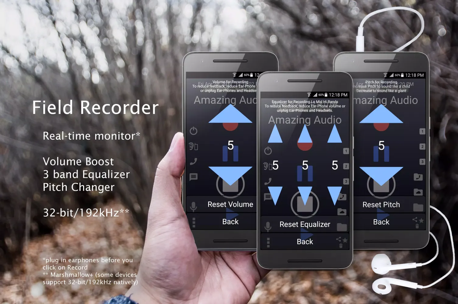 Hi-Res Audio Recorder Ekran Görüntüleri