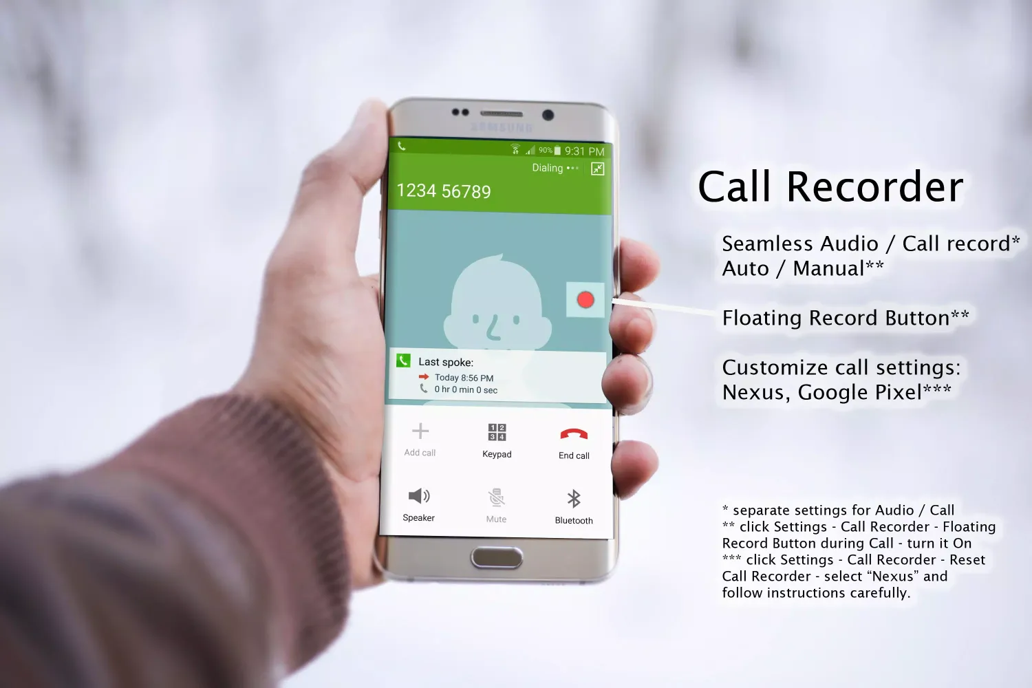 Hi-Res Audio Recorder Ekran Görüntüleri