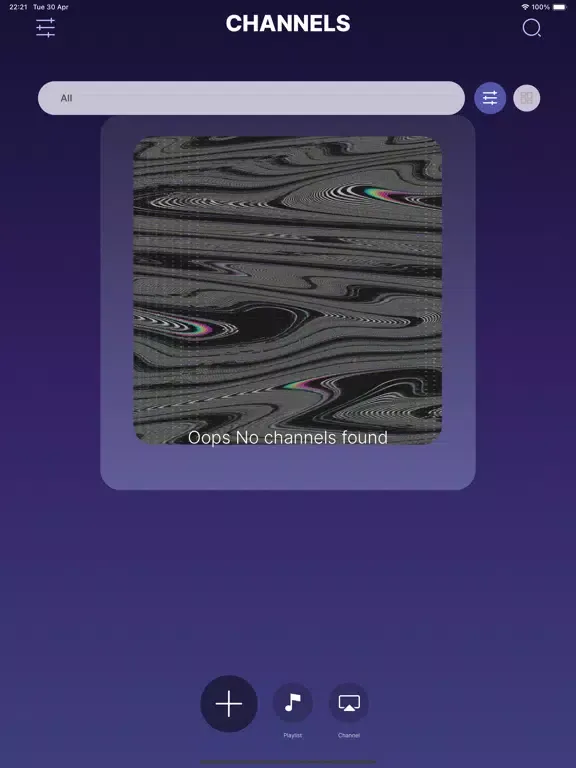 TV Program Manager iPad  Screenshots
