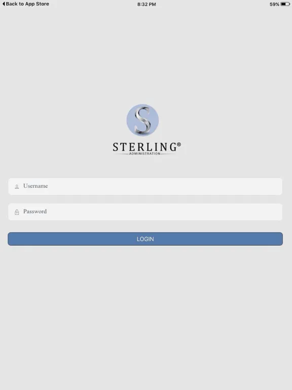 Sterling Administration Mobile iPad  Screenshots