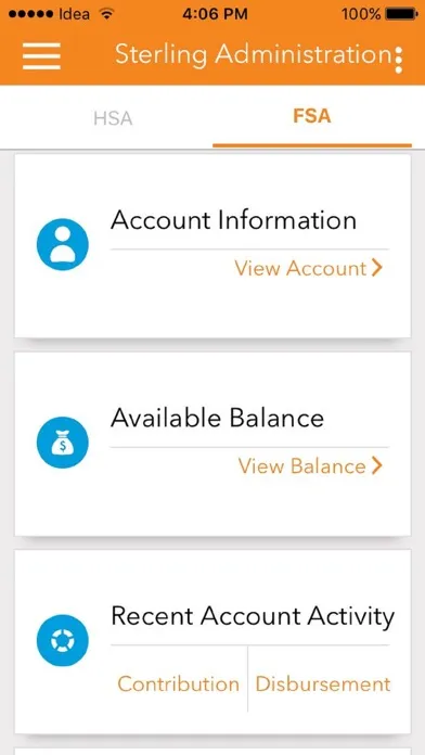 Sterling Administration Mobile Screenshots