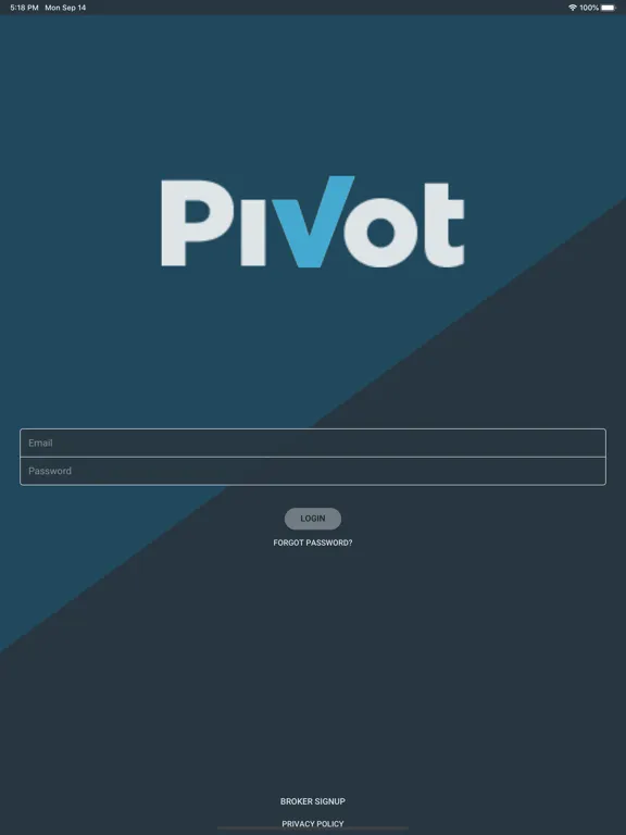 Pivot Insurance Mobile iPad  स्क्रीनशॉट