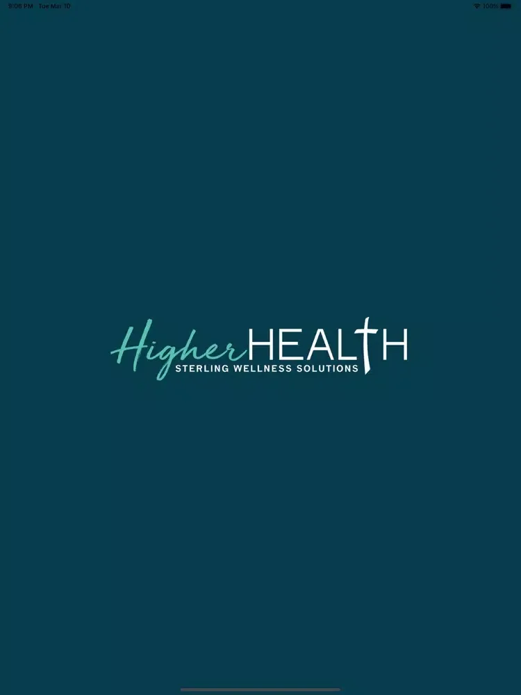 Ảnh chụp màn hình của My Higher Health iPad 