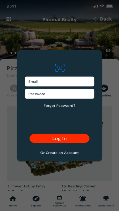 Tangkapan layar Piramal Channel Partners App