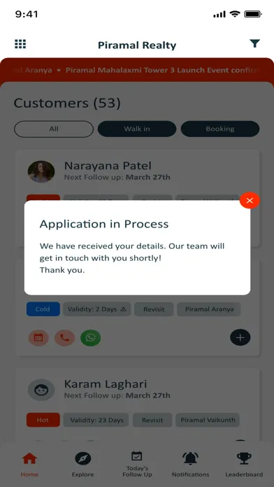 Piramal Channel Partners App スクリーンショット