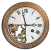 Hourly chime clock