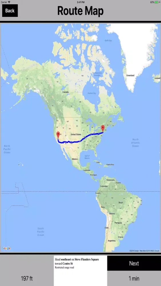 Скриншоты Get Directions - Routes