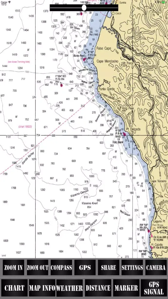 California USA Nautical Charts স্ক্রিনশট