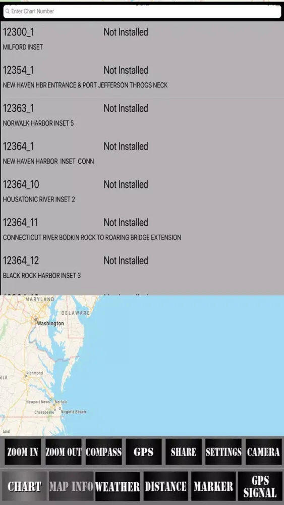 Connecticut USA Nautical Chart应用截图