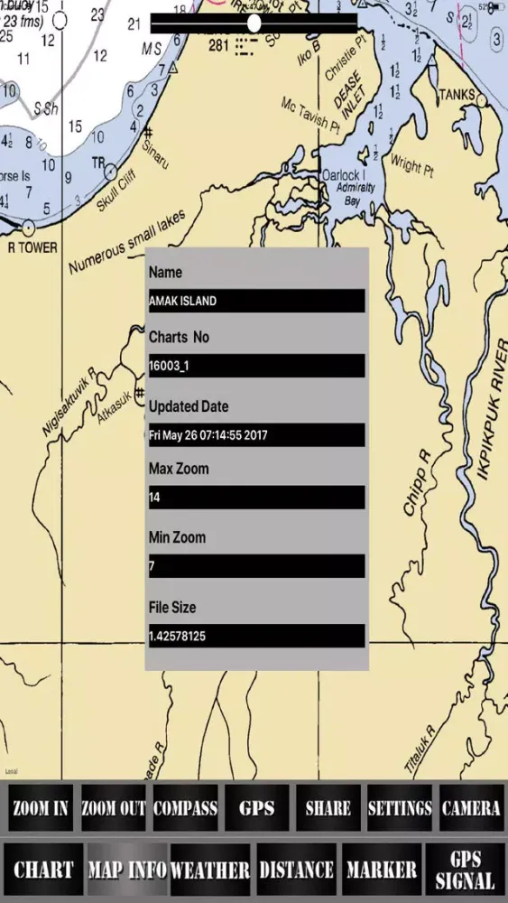 Washington USA Nautical Charts スクリーンショット