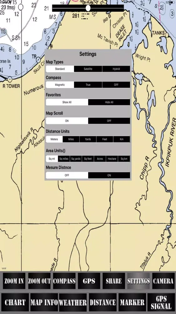 Washington USA Nautical Charts スクリーンショット
