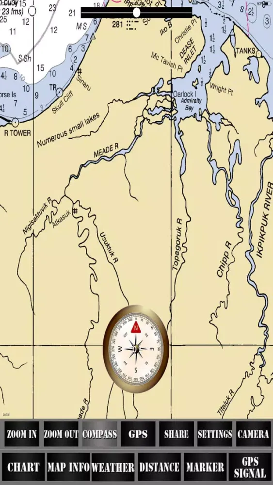 Washington USA Nautical Charts スクリーンショット