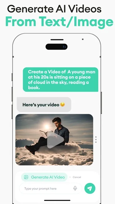 ภาพหน้าจอของ AI Video & Image Generator