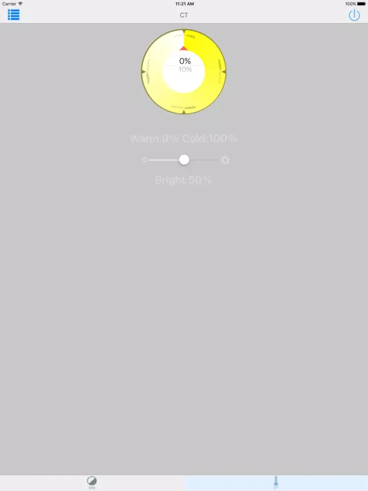 Capturas de pantalla de LEDLIGHT-BLE iPad 