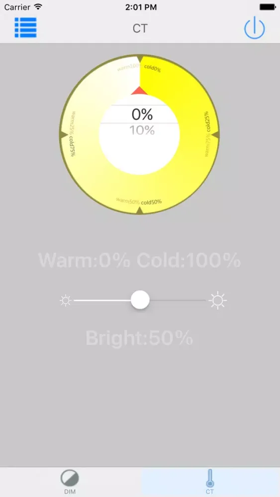 Capturas de pantalla de LEDLIGHT-BLE