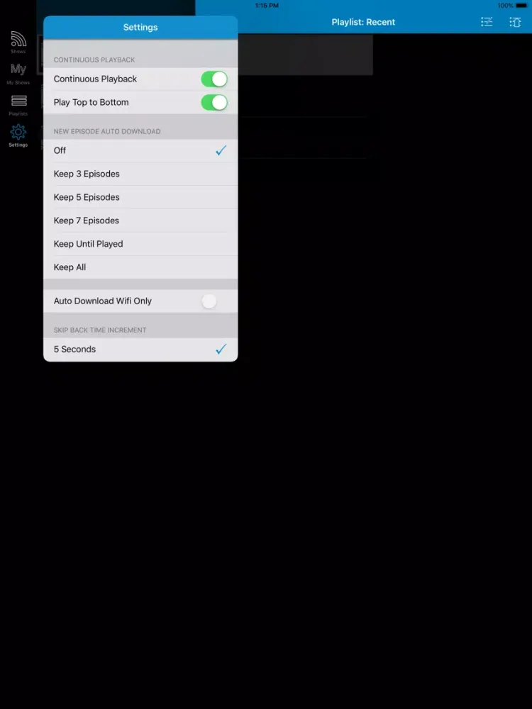 Steve Dahl Network App iPad  स्क्रीनशॉट