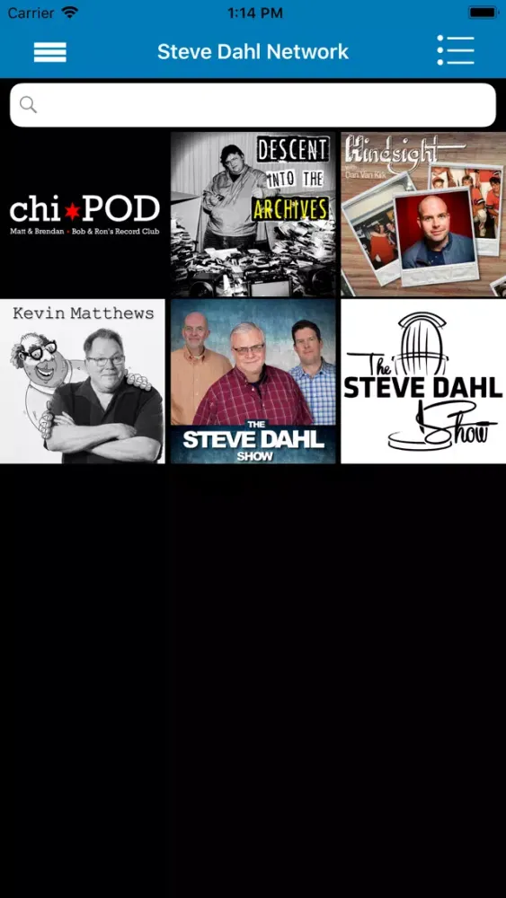 Steve Dahl Network App स्क्रीनशॉट