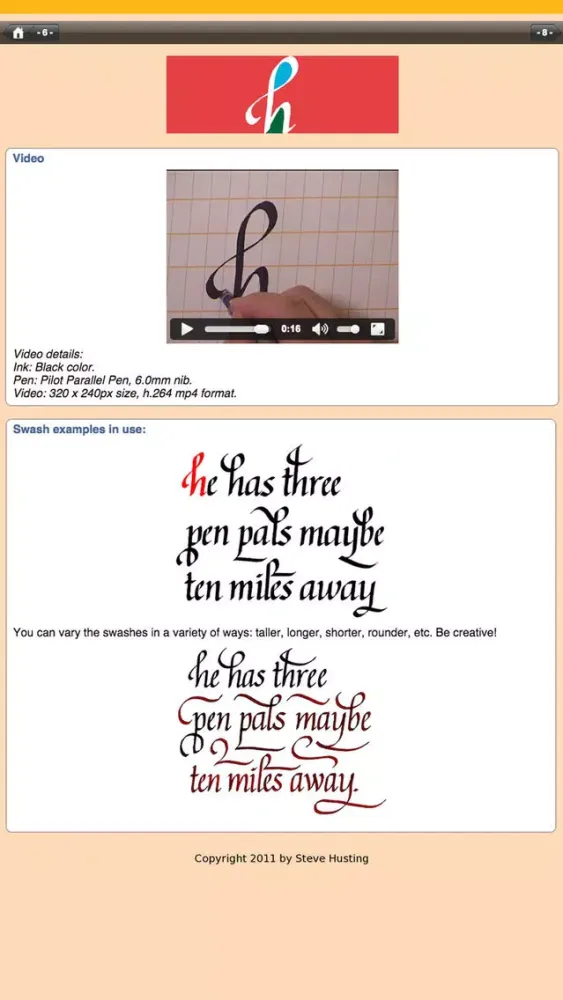 Learn Italic Calligraphy应用截图