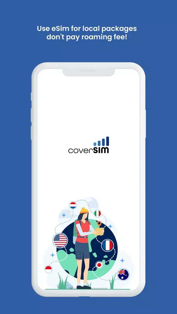 Tangkapan layar CoverSIM