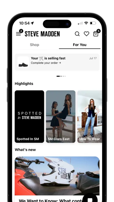 Steve Madden سکرین شاٹس