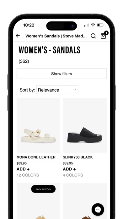 Steve Madden سکرین شاٹس