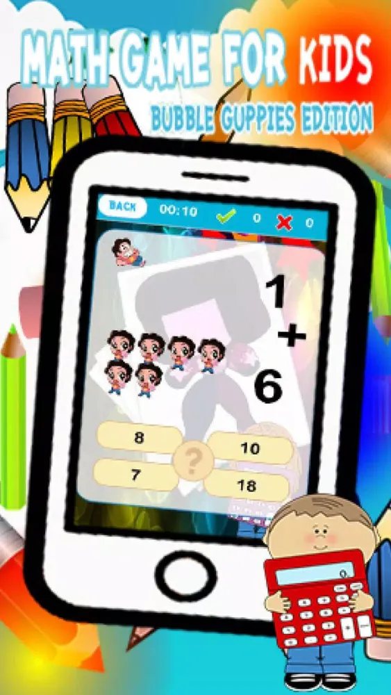 Steven Cartoon Math Game Version Screenshots