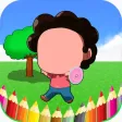Steven Coloring Kids Version