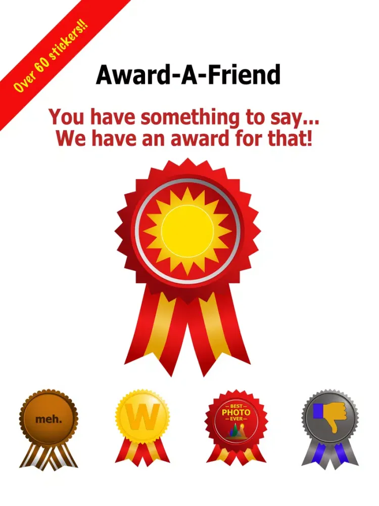 Tangkapan skrin Award-A-Friend iPad 