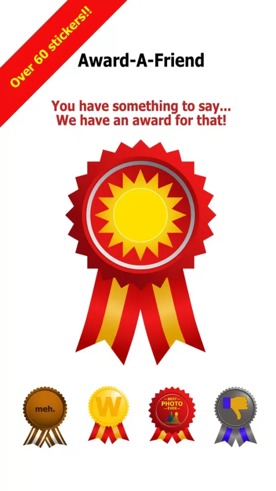Tangkapan skrin Award-A-Friend