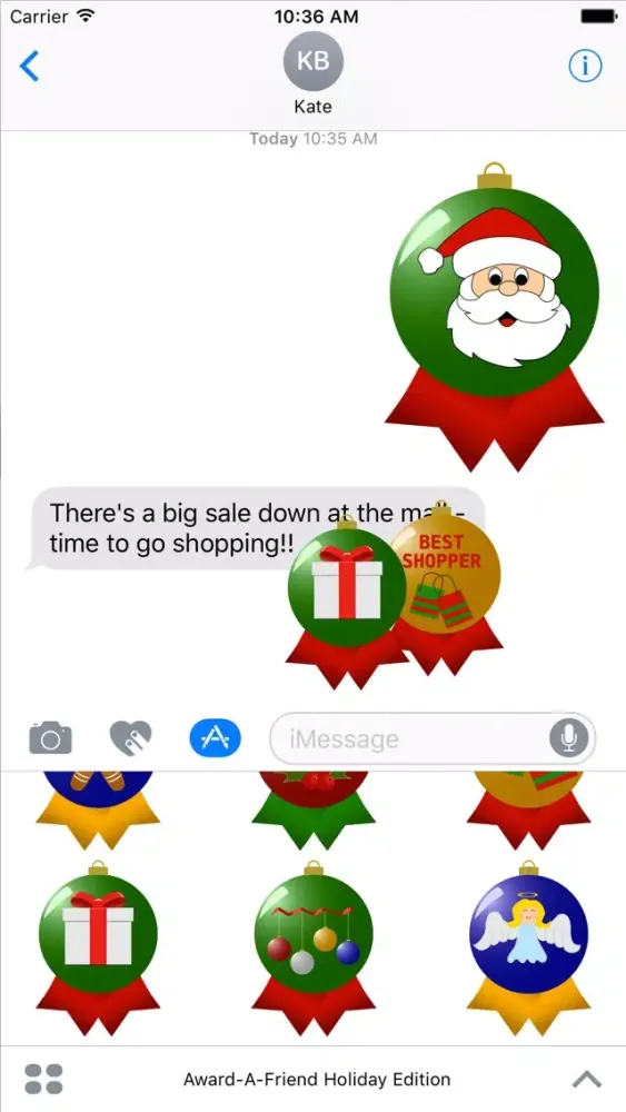 Award-A-Friend Holiday Edition স্ক্রিনশট