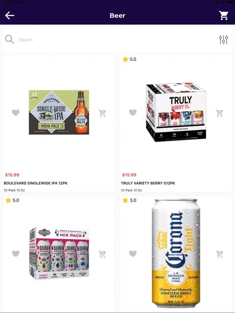 MDL Wine & Spirits iPad 應用截圖