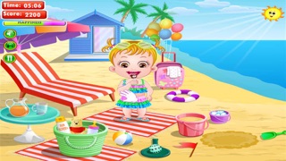 Capturas de pantalla de Baby Hazel in the Sand