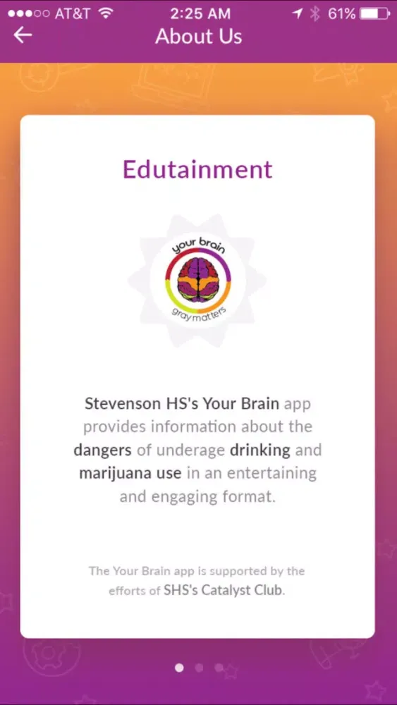 ภาพหน้าจอของ SHS Your Brain Gray Matters
