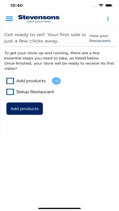 Stevensons Merchant स्क्रीनशॉट