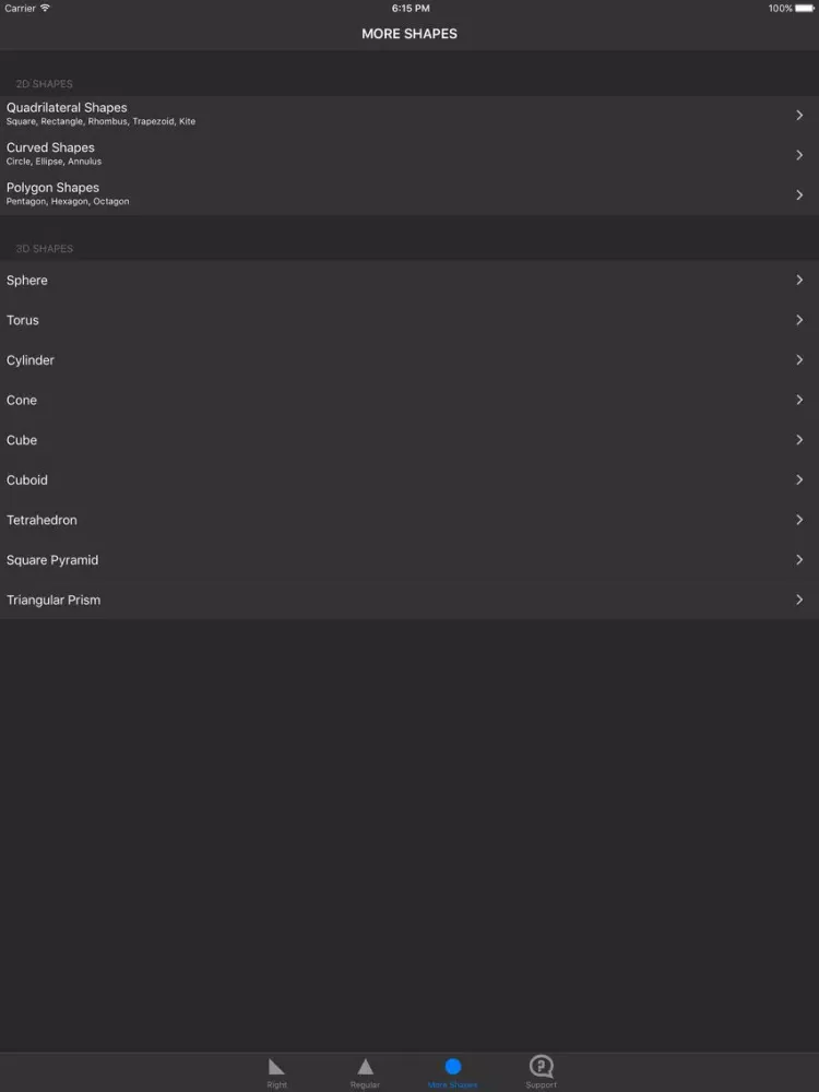 ภาพหน้าจอของ TriSolver - Triangle Solver iPad