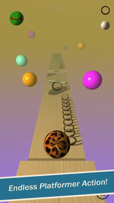 Beasty Ball Mania - A 3D Physics Based Endless Runner / Platformer Marble Rolling Dash应用截图