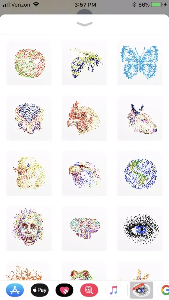 Anamorph Sticker Pack Ekran Görüntüleri