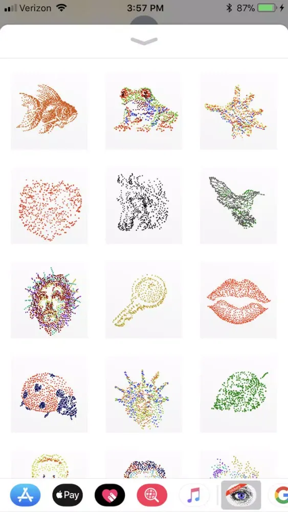 Anamorph Sticker Pack Ekran Görüntüleri