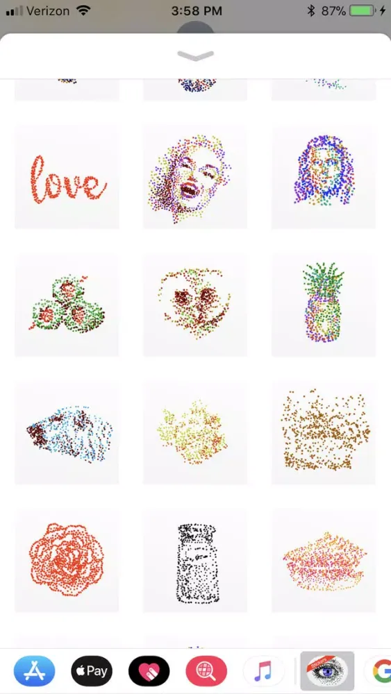 Anamorph Sticker Pack Ekran Görüntüleri