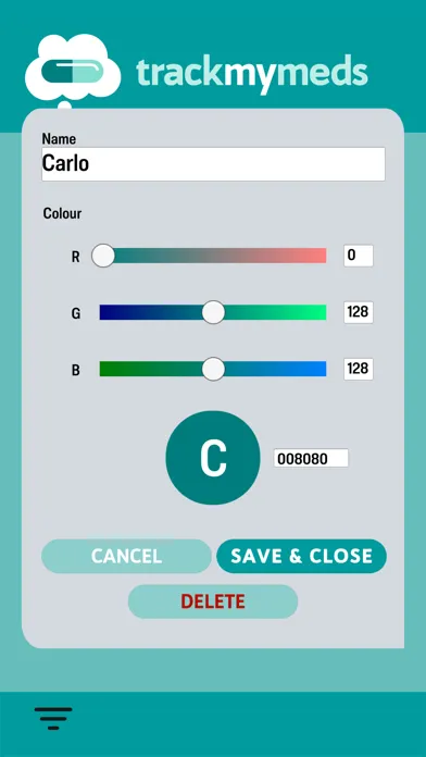 Track My Meds Screenshots