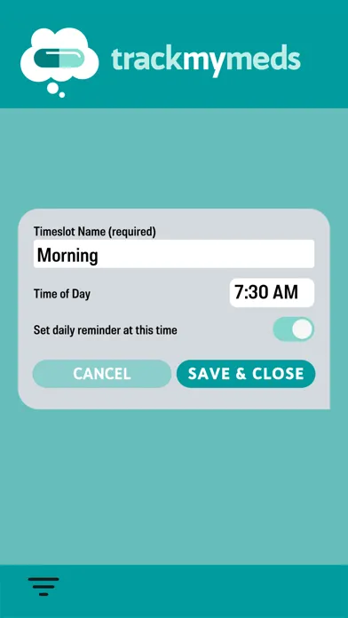 Track My Meds Screenshots