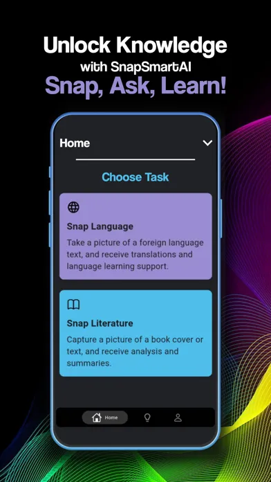 Capturas de tela do SnapSmartAI: Homework Helper