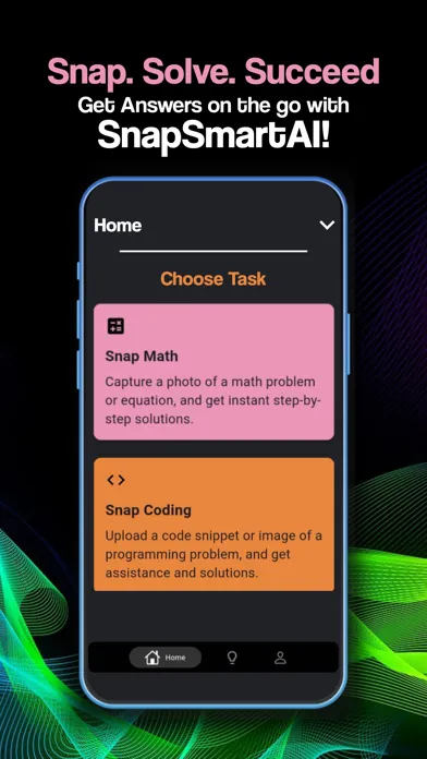 Capturas de tela do SnapSmartAI: Homework Helper