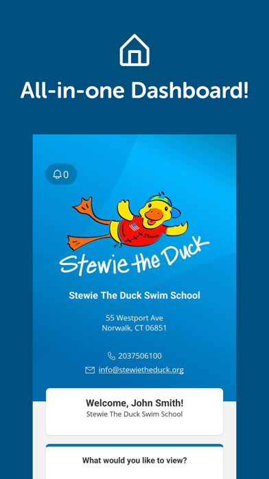 Stewie The Duck Swim School স্ক্রিনশট