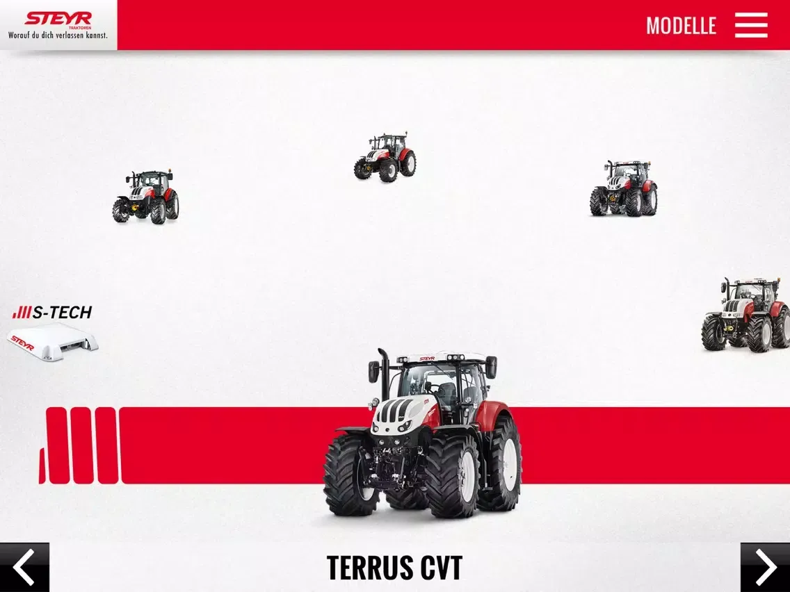STEYR Traktoren iPad  스크린샷