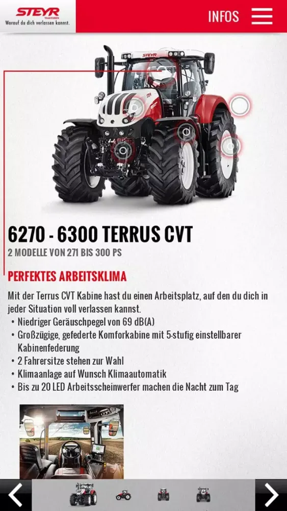 STEYR Traktoren 스크린샷